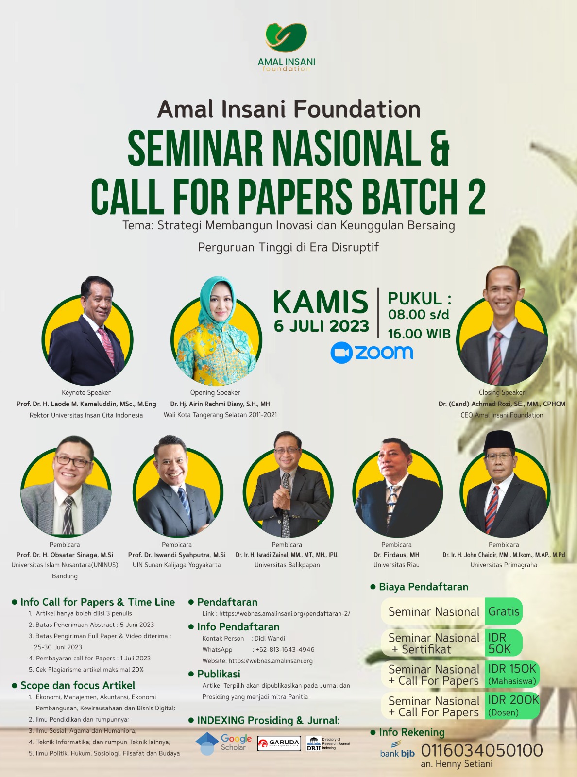 					View Vol. 2 (2023): PROSIDING NASIONAL
				